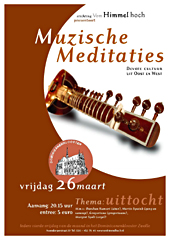 Poster Muzische Meditaties februari